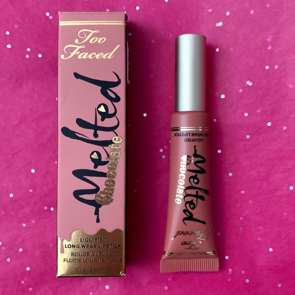 TOO FACED LIQUID LIPSTICK IN CHOCOLATE MILKSHAKE